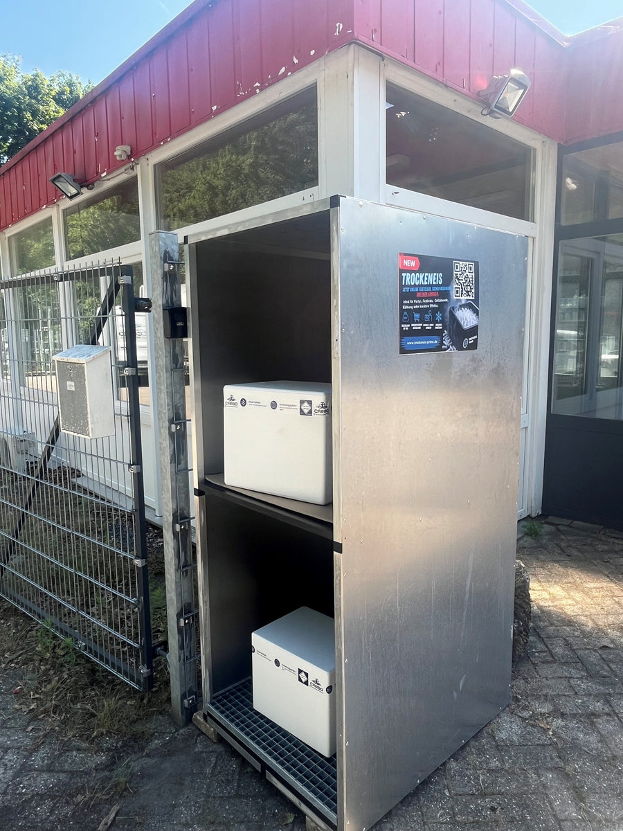 Trockeneis-Abholung am Standort Nordhorn